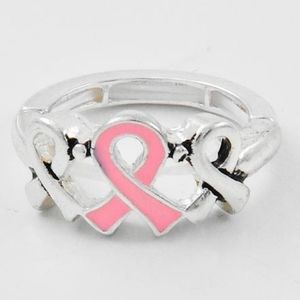 Pink Ribbon Ring
